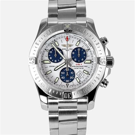 breitling men's colt chronograph|Breitling colt chronograph review.